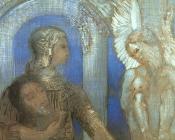 奥蒂诺 雷东 : Mystical Knight (Edipus and the Sphinx)